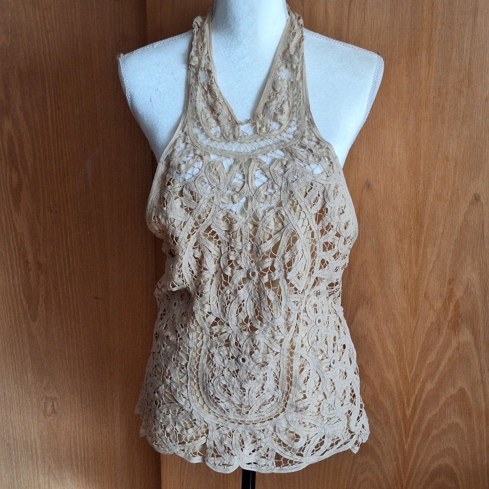 Ralph Lauren Blue Label Halter Top Size 6 NWT - Picture 1 of 13